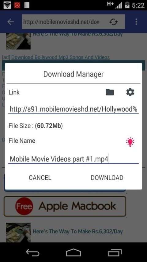 Aladin : Free Download Manager स्क्रीनशॉट 1