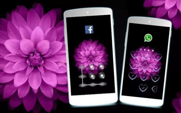 Green Applock Theme Flower screenshot 4