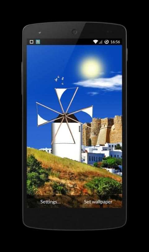 Windmill Live Wallpaper screenshot 3