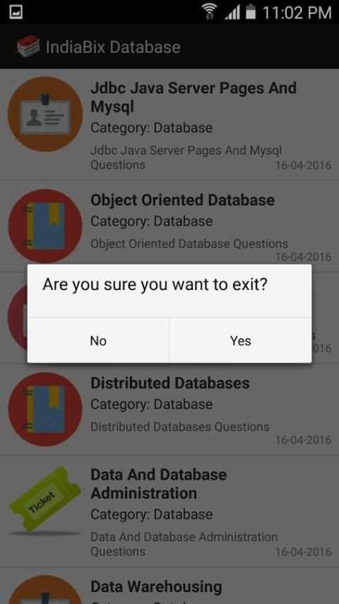 IndiaBix Database скриншот 1