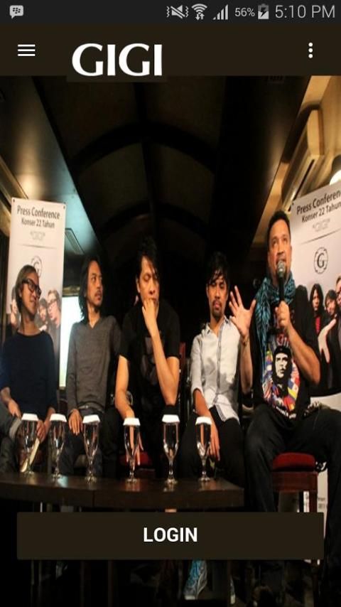 GIGI Band Mobile screenshot 1
