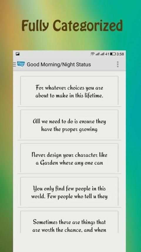 Good Morning/Night SMS स्क्रीनशॉट 1