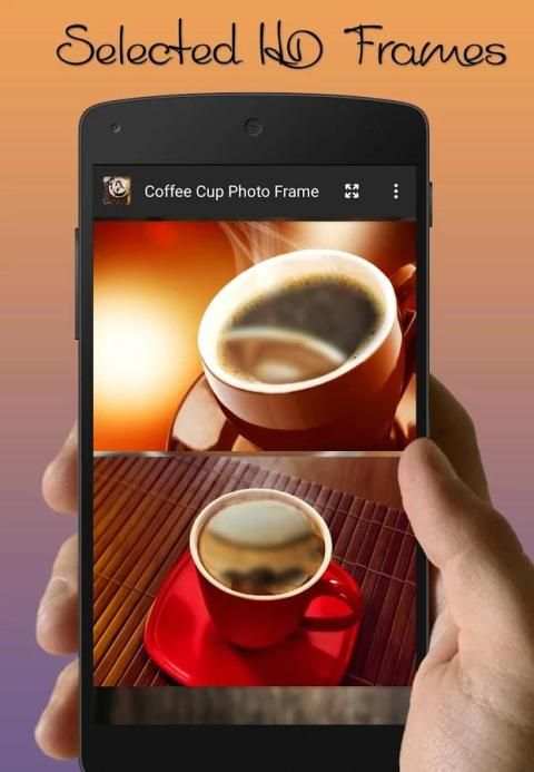 Coffee Cup Photo Frame screenshot 2