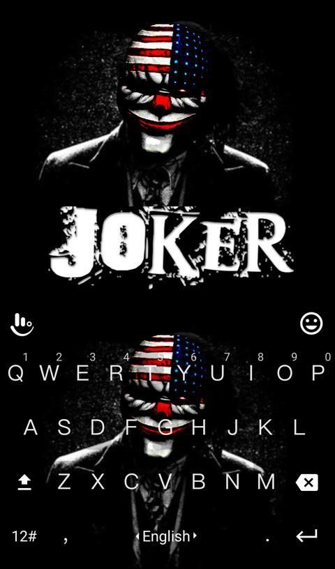 joker keyboard theme