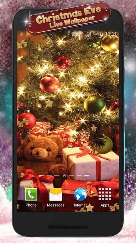 Christmas Eve Live Wallpaper screenshot 2