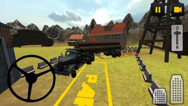 Classic Log Truck Simulator 3D स्क्रीनशॉट 1