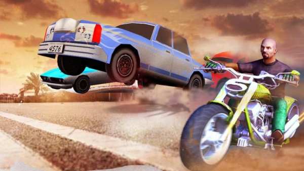 Moto Rash Racing स्क्रीनशॉट 3
