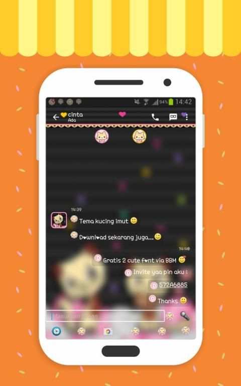 Tema Kucing Imut screenshot 4