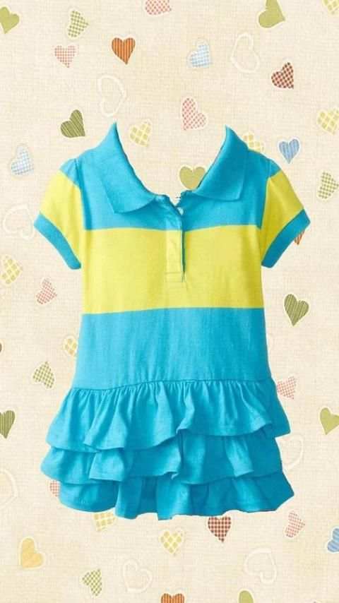 Baby Girl Fashion Photo Maker screenshot 4