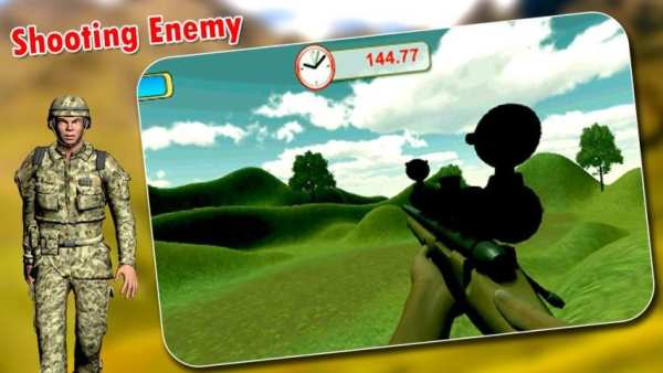 Mountain Sniper Shooting 3D screenshot 1