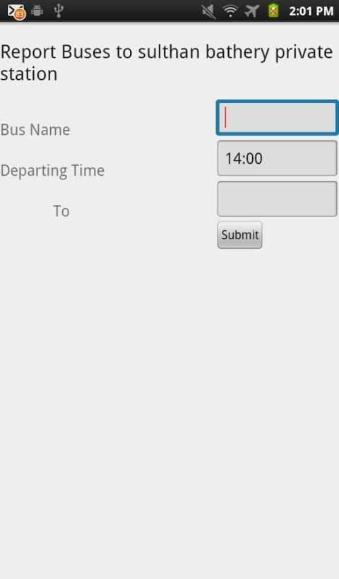 Wikibus Kerala Bus Time (Beta) 2 تصوير الشاشة