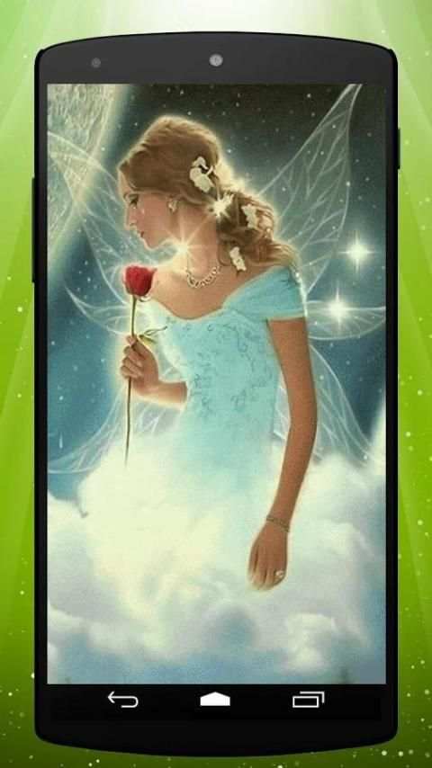 Rose Fairy Live Wallpaper screenshot 2