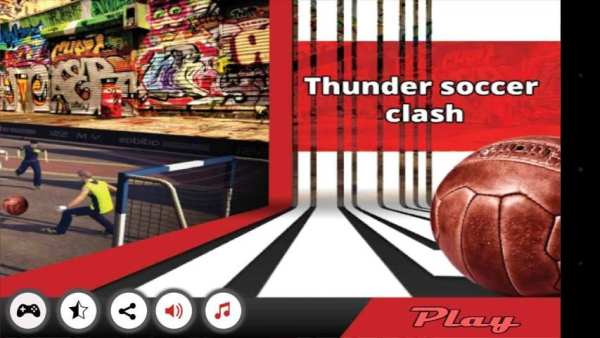 Thunder Soccer Clash 7 تصوير الشاشة