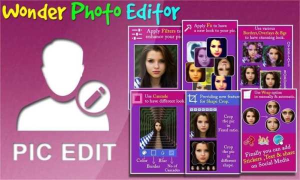 Wonder Photo Editor स्क्रीनशॉट 5