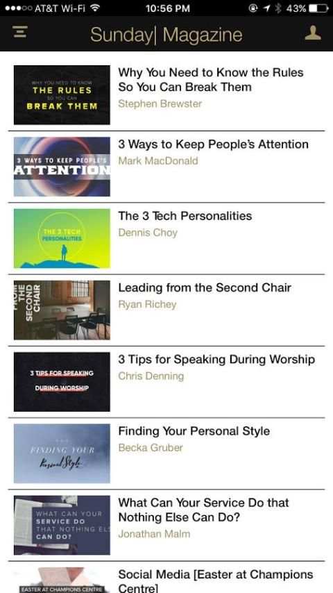 Sunday Magazine screenshot 1