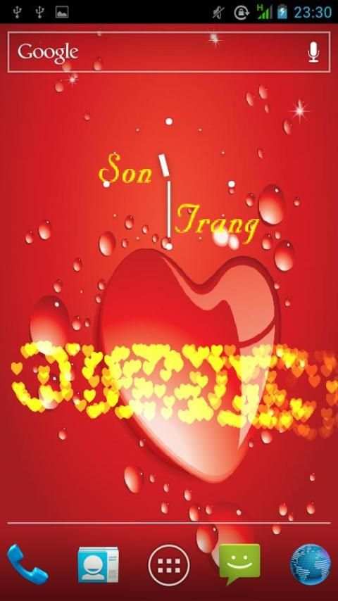 Love Name Live Wallpaper 3 تصوير الشاشة