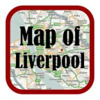 Maps of Liverpool, UK