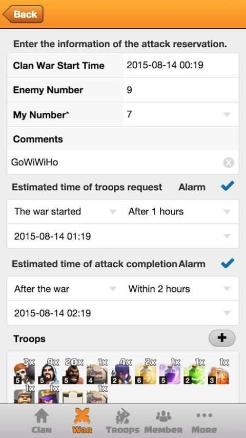 Command Center for COC 3 تصوير الشاشة