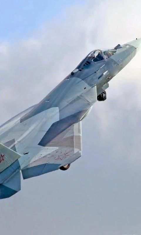 Wallpaper Sukhoi T50 screenshot 1