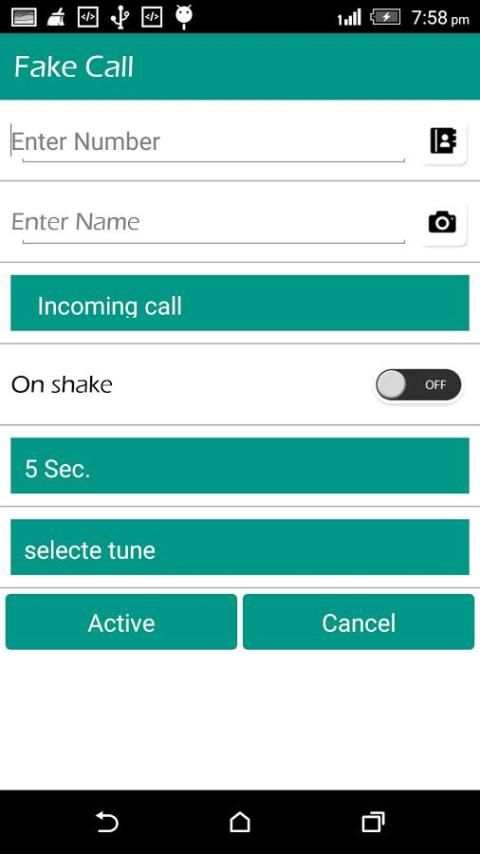 Fake Caller Id Free screenshot 2