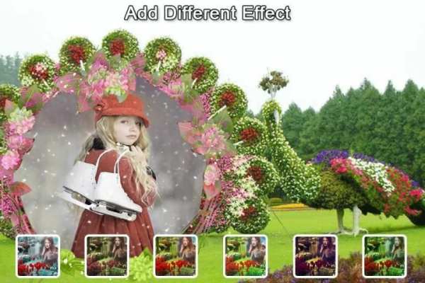 Garden Photo Frame скриншот 4