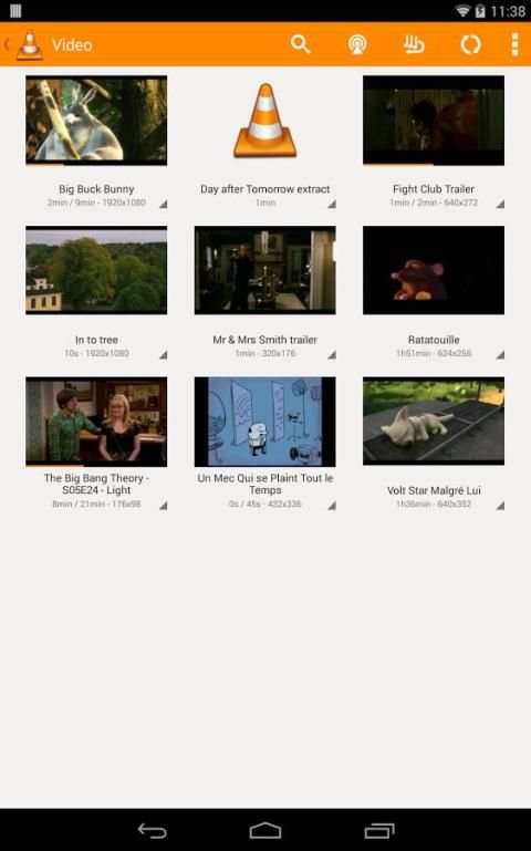 VLC for Android beta screenshot 1