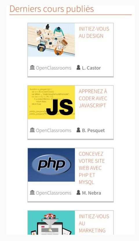 Openclassrooms screenshot 1