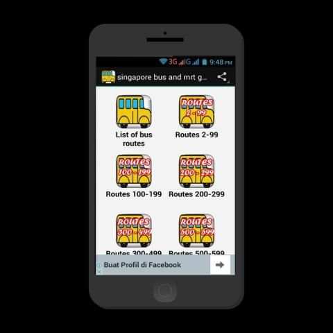 singapore bus and mrt guide скриншот 2