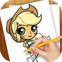 Draw for Equestrian Girl on 9Apps