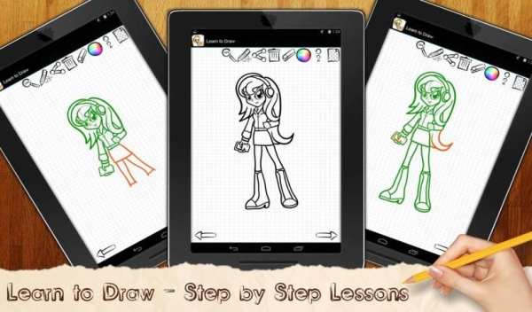 Draw for Equestrian Girl 4 تصوير الشاشة