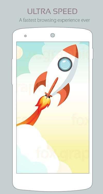 snapLite Browser - Fast & Safe 7 تصوير الشاشة