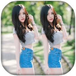 แต่งรูปภาพซ้อน รูปเงาสะท้อน أيقونة