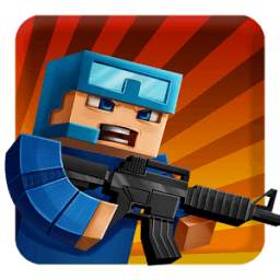 Pixel Combats: guns and blocks
