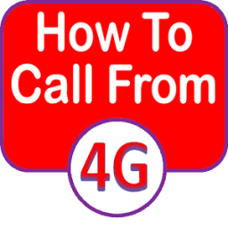 How to call from 4G VoLTE أيقونة