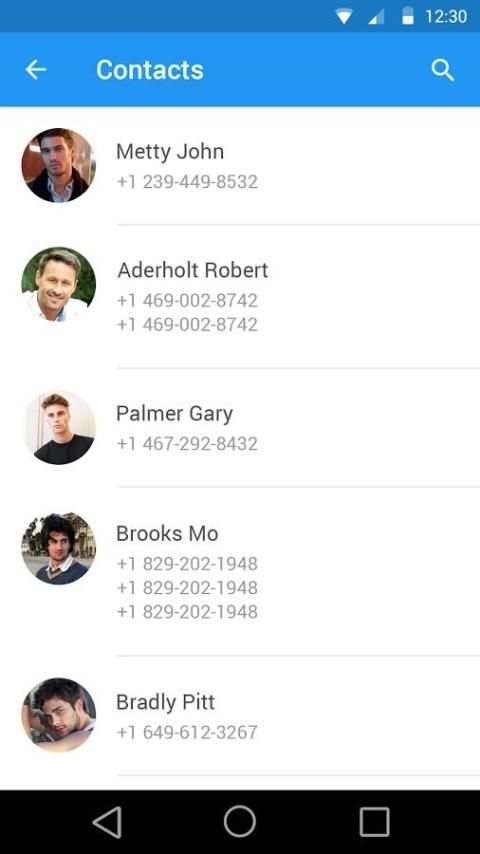 Messenger for Android™ screenshot 1