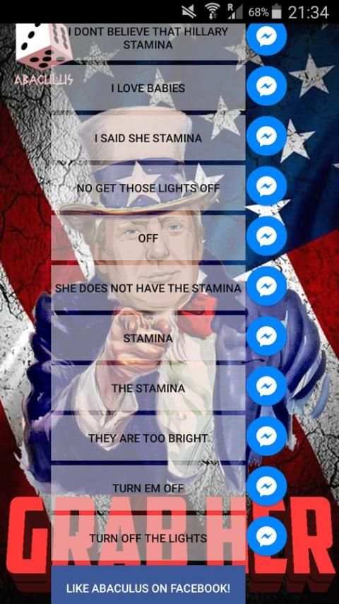Donald Trump Share Soundboard скриншот 1