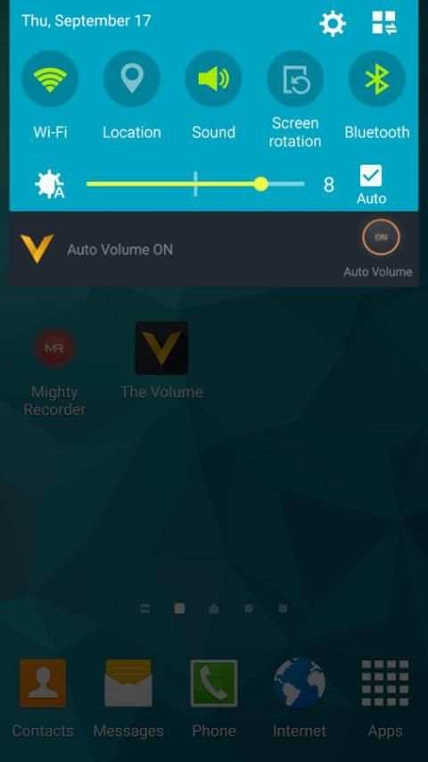 The Volume:Auto Volume Control скриншот 1