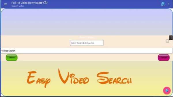 Full HD Video Downloader Go скриншот 1