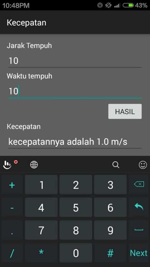 FisikaKU screenshot 3