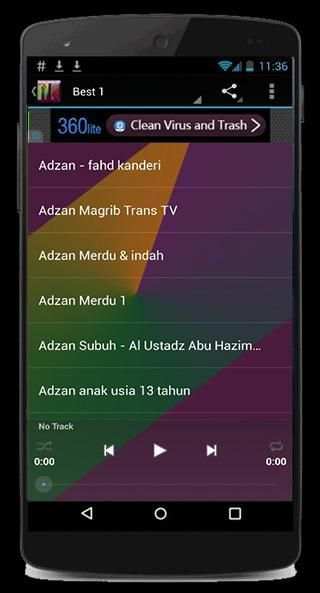 100 Best Adzan Azan Audio screenshot 1