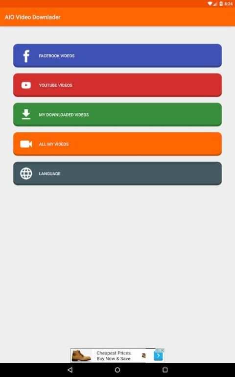 AIO Video Player & Downloader скриншот 3