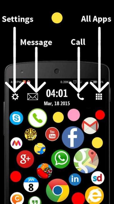 Bubble Screenlock Launcher 11 تصوير الشاشة