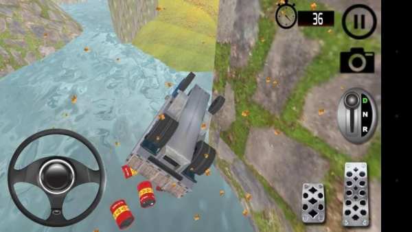 Hill Climb Truck Driver 3D 3 تصوير الشاشة