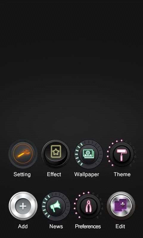 Push Button GO Launcher Theme स्क्रीनशॉट 5