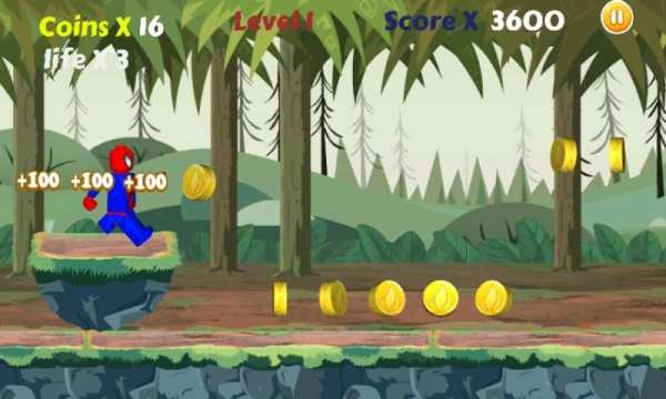 Spider Legend man Jump screenshot 2