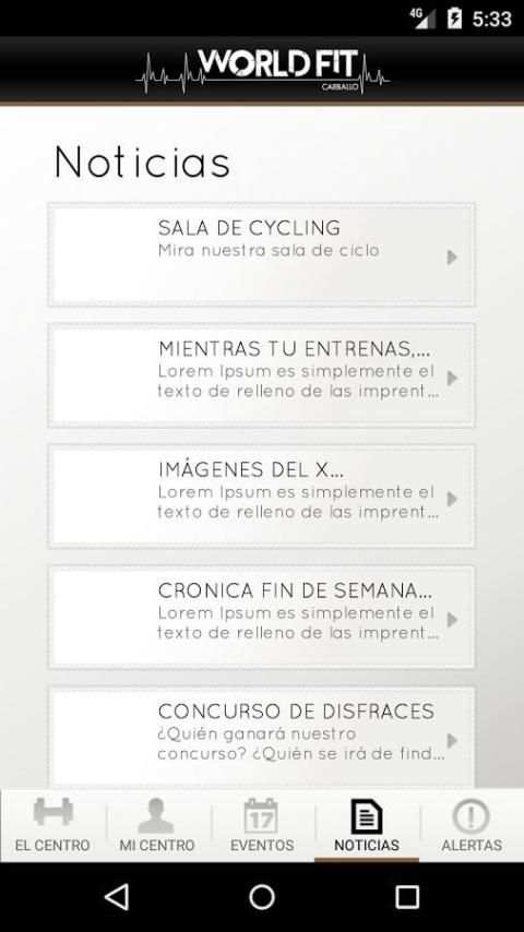 World Fit Carballo screenshot 1