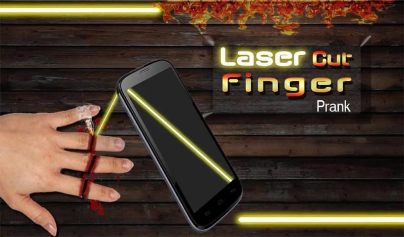 Laser Cut Finger Prank screenshot 1