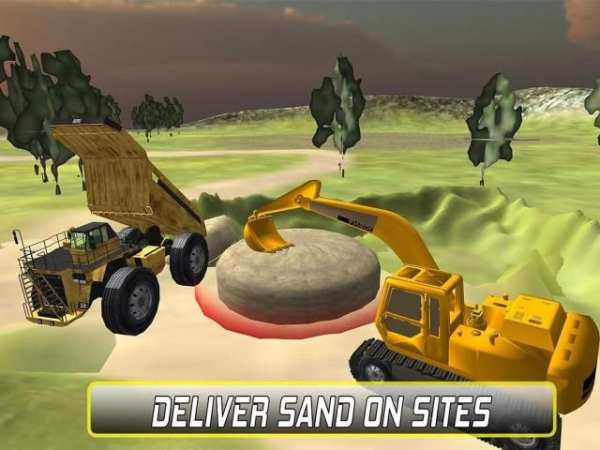 Nặng Sand Excavator Simulator screenshot 9