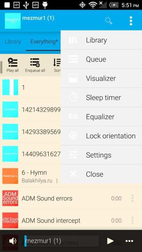 MP3 Music Video Player 4 تصوير الشاشة