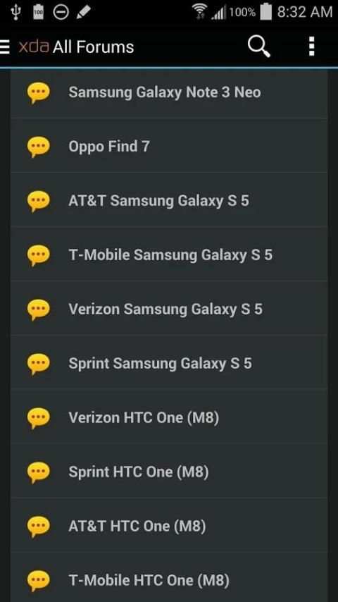 XDA Premium 5 تصوير الشاشة